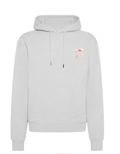Hoodie discobal met strikjes ~Grey~